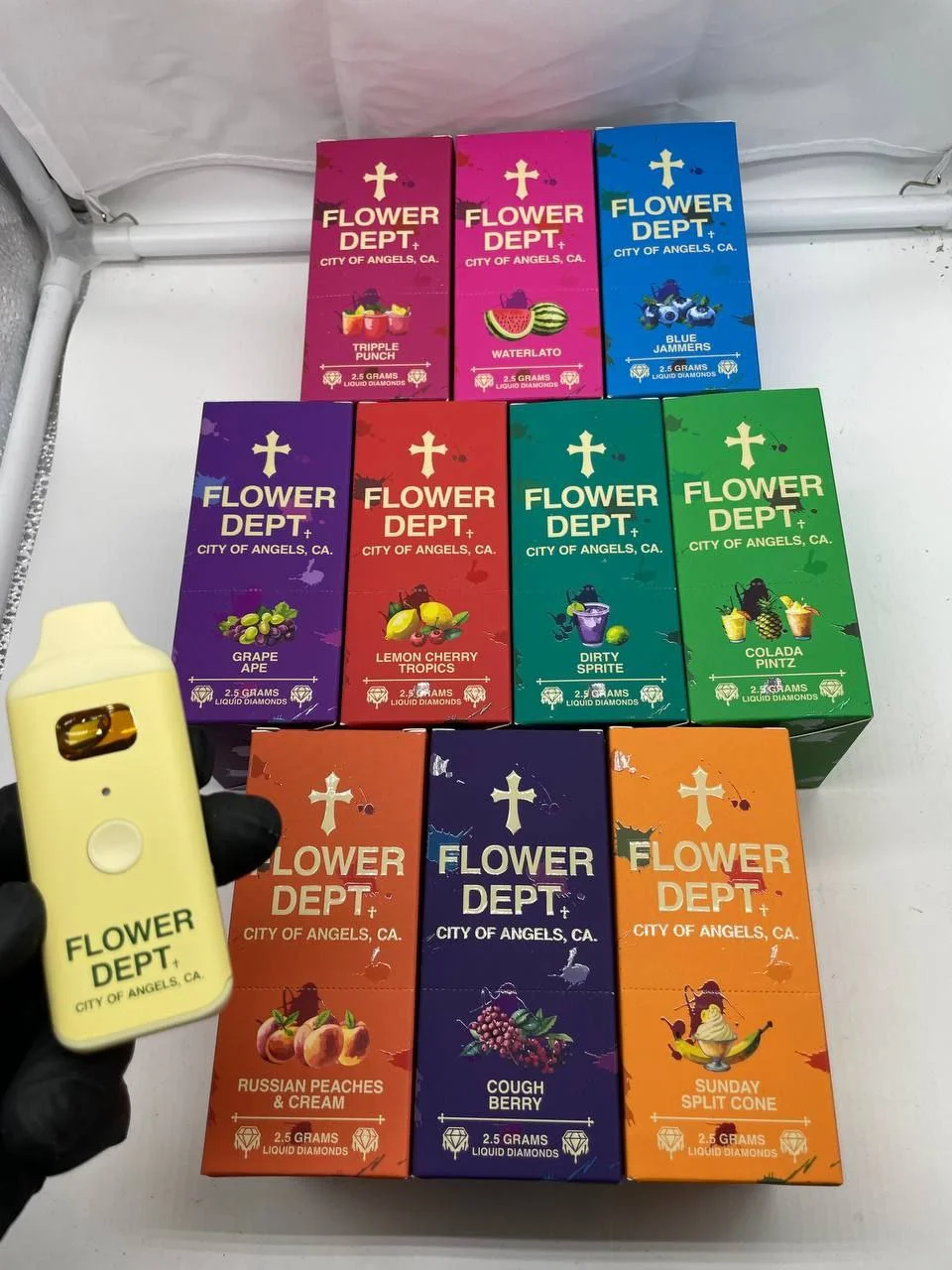 flower dept 2.5g disposable
