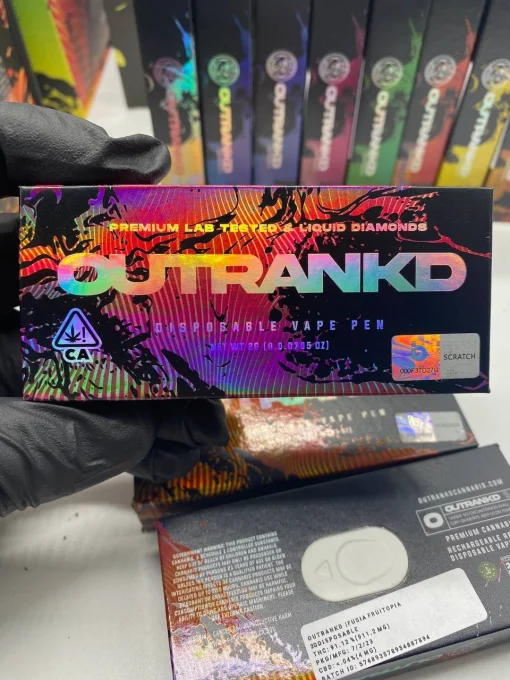 outranked 2g disposable