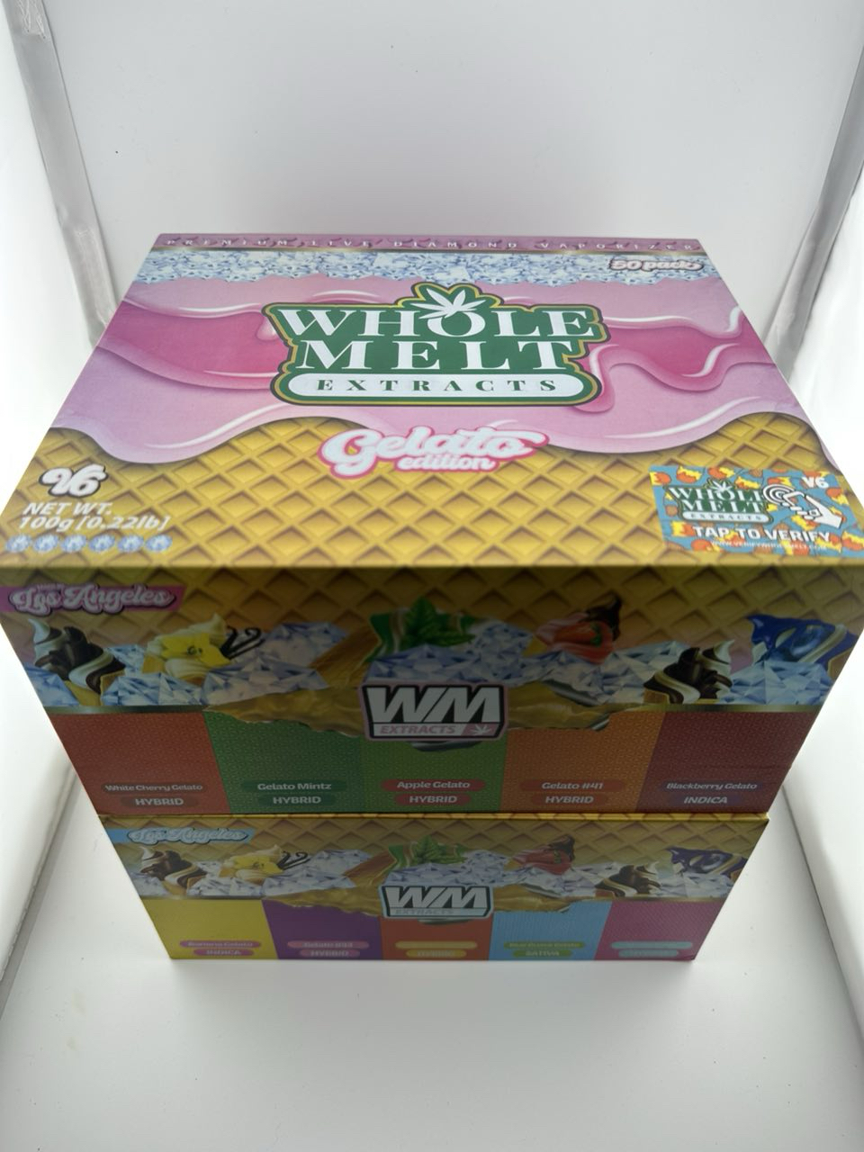 whole melt v6 gelato edition