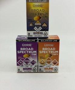 dime broad spectrum gummies 600mg