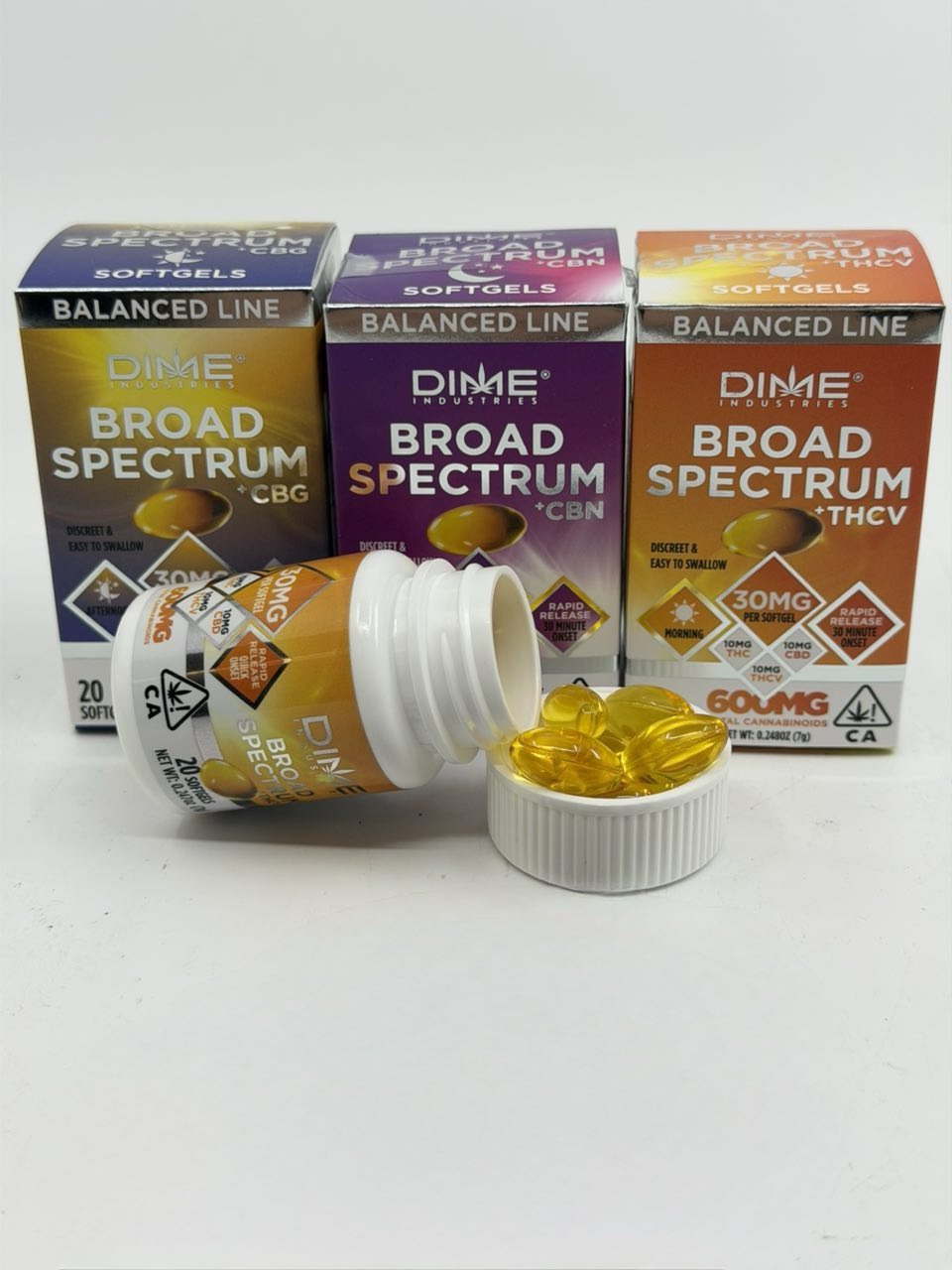 dime broad spectrum gummies 600mg