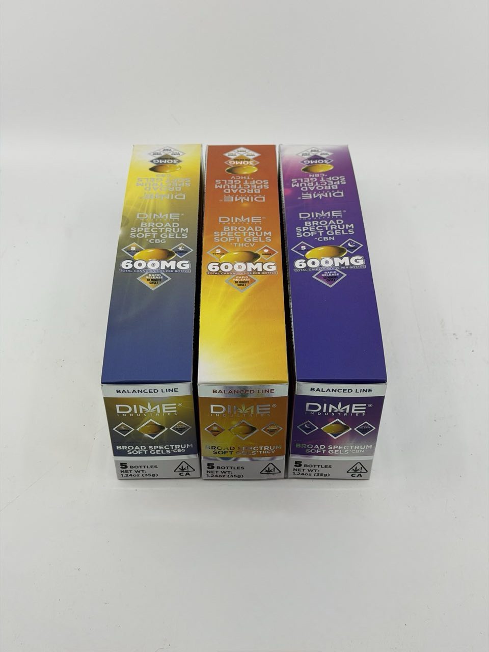 dime broad spectrum gummies 600mg