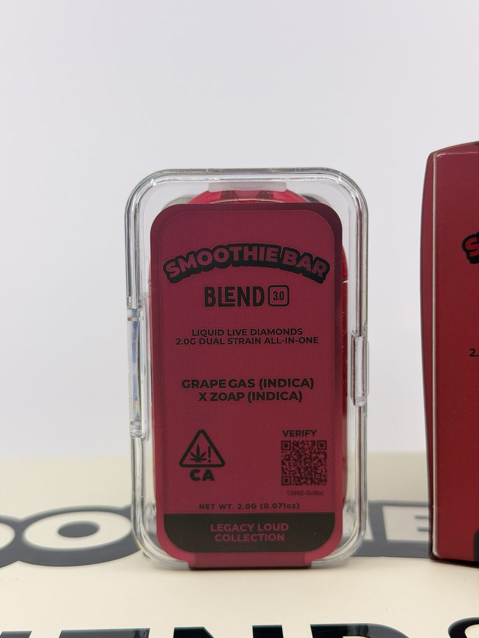 smoothie bar blend 2g disposable