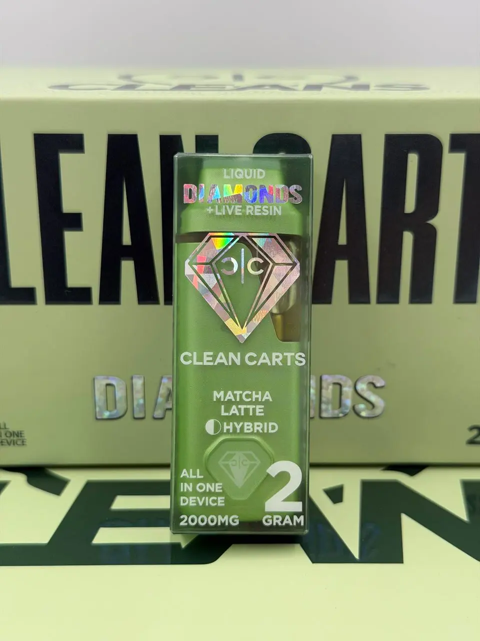 clean carts spring green edition 2g disposable